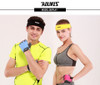 AOLIKES 1PCS High Quality Cotton Sweat Headband