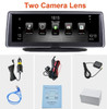 E-ACE 8 Inch 4G Android Dual Lens Car DVR GPS Navigator ADAS Full HD 1080P Dash Camera Auto Video Registrar Navigation Recorder