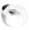 Mini Home Ice Cream Maker Automatic Fruit Dessert Machine Pink Over-heat Protection Soft Serve Ice Cream Machine Freezer