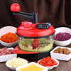1.5L Multi-Function Blender Manual Cutter Food Processor Meat Grinder Vegetable Chopper Shredder Cutter Egg Fruit Salad Blender