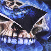 Bedding Outlet Flame Skull Bedding Set King 3D Printed™