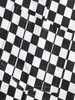 Black & White Checkered Overalls