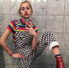 Black & White Checkered Overalls