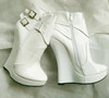 High Heel Boots Women 7 inch Extreme High Heel Platform Sexy Fetish Wedge Heeled Buckle Straps Ankle Boots Size 36-46 High Heel Boots Women 7 inch Extreme High Heel Platform Sexy Fetish Wedge Heeled Buckle Straps Ankle Boots Size 36-46