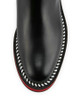 Luxury Genuine Leather Chelsea Boots Woman Brand Design Flat boots Fall Red Ankle Boots Ladies Fashion Studded Boots