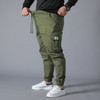 Wear-resistant Multi-pocket Cargo Pants Trousers Plus Size work overalls Jogger Super Loose Men Cotton Casual Pants
