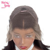 Short Bob Lace Front Wigs Brazilian Straight Bob Wig Human Hair 13x4 Preplucked 150% Halo Lady Hair