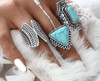 Statement Boho Stone Rings