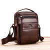 Retro men business bag Genuine Leather men's shoulder bag Cowhide leather men's Totes handbag crossbody bag messenger bag purse