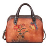 Genuine Embossed Leather Handbag Women High Quality Messenger Shoulder Cross body Bags Female Luxury Floral Vintage Tote Bag Genuine Embossed Leather Handbag Women High Quality Messenger Shoulder Cross body Bags Female Luxury Floral Vintage Tote Bag