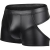 Assets Faux Leather Boxer (Multiple Colors)