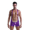Patent Leather Wrestling Singlet (Multiple Colors)