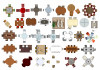 ★Photoshop PSD Blocks-Interior Design PSD Blocks -Table PSD Blocks