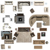 ★Photoshop PSD Blocks-Interior Design PSD Blocks-Sofa PSD Blocks