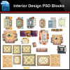 ★Photoshop PSD Blocks-Interior Design PSD Blocks-Sofa PSD Blocks V1