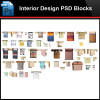 ★Photoshop PSD Blocks-Interior Design PSD Blocks-Bed PSD Blocks V2