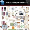 ★Photoshop PSD Blocks-Interior Design PSD Blocks-Mix PSD Blocks