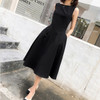 New Elegant Midi Dress Women Fit and Flare Club Sexy Bodycon Dress Party Dresses Female Vestidos