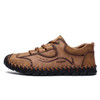High Quality Men Shoes Leather Mens Shoes Casual Classic Lightweight Casual Leather Shoes Men Comfortable Summer Big Size38-48