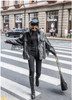 Leather Jacket Women Fringed Rivet Punk PU Leather Jacket Locomotive Short Coat Motorcycle Outerwear Lady Embroidery Coats