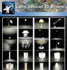 ★AutoCAD 3D Models-Lamp Autocad 3D Models
