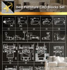 ★Interior Design CAD Blocks -Furniture CAD blocks set