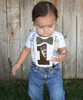 Jungle Safari Personalized First Birthday Shirt Suspenders and Bow Tie