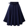 Denim Jeans A line High Elastic Waist Streetwear Midi Pleated Women's Skirt Denim Jeans A line High Elastic Waist Streetwear Midi Pleated Women's Skirt