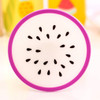 10PCS Coaster Fruit Shape Silicone Cup Pad Slip Insulation Mat Drink Holder