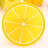 10PCS Coaster Fruit Shape Silicone Cup Pad Slip Insulation Mat Drink Holder