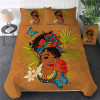 African King People Woman Duvet Cover Desert Geometric Home Textiles 3pcs Bed Set