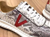 Latest Genuine real genuine python skin men shoe nature beige color high end quality snake skin sneaker for men cow skin lining