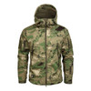 Skin Soft Shell Military Tactical Jacket Men Waterproof Army Fleece Clothing Multicam Camouflage Windbreakers 4XL