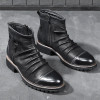 38-48 chelsea boots men comfortable Top quality casual leather boots men
