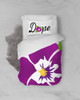 Violet Twin Duvet Cover Set