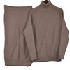 Women's Knitting skirt suit women's Costume Sweater suit + Slim Skirt Two-Piece tracksuit
