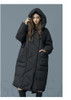 S- 7XL plus size Winter oversize Warm Duck down coat female X-Long Down Warm Jacket Hooded Cocoon style thick warm Parkas