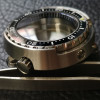 Sapphire Crystal Stainless Steel Tuna Canned Watch Case 200M Water Resistance Case Fit NH35A/SBBN031/SKX007 Modify Watch Case