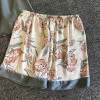 Silk Pajamas for Women Floral Womens Pajama Set  Satin Sleepwear V-Neck