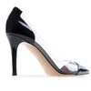 Women Pumps  Transparent High Heels Sexy Pointed Toe Slip-on Red Wedding Party
