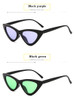 KOTTDO 2018 New Cute Fashion Sexy Ladies Cat Eye Sunglasses Women Brand Designer Clear Glasses Sun Glasses for Female UV400