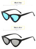 KOTTDO 2018 New Cute Fashion Sexy Ladies Cat Eye Sunglasses Women Brand Designer Clear Glasses Sun Glasses for Female UV400