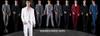 2020 Men Black Double Breasted Wedding Groom Suit With Pants Tuxedo For Men Wedding Suits Prom Best Man Suit (Jacket+Pants+Bow)