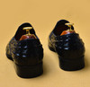 QYFCIOUFU 2019 Handmade Italy Fashion crocodile shoes Wedding Party oxford shoes for men Genuine Leather Men's Derby Dress Shoes