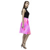 Falling Hearts Melete Pleated Midi Skirt (Model D15)