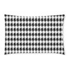 Black White Houndstooth 3-Pieces Bedding Set