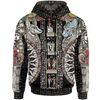 Egypt God Anubis & Bastet 3D Print Pullover Hoodie