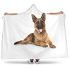 GERMAN SHEPHERD HOODED BLANKET