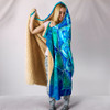 Blue Mandala Hooded Blanket