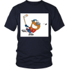 Funny Hockey Player Unisex T-Shirt